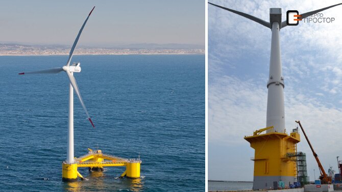 Самый большой в мире морской ветрогенератор
